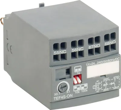 ABB 1SBN020113R1000 – TEF4S-ON Frontal Electronic Timer ABB 1SBN020113R1000 – TEF4S-ON Frontal Electronic Timer