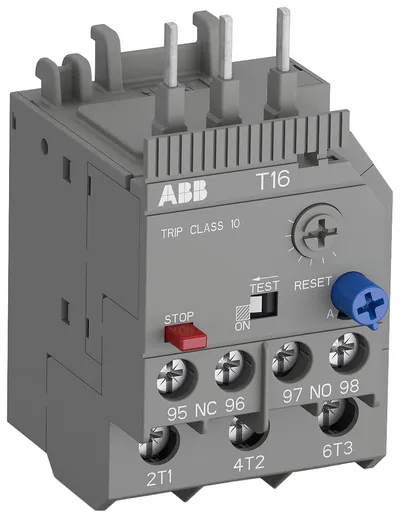 ABB 1SAZ711201R1047 – T16-16 Thermal Overload Relay 13 ... 16 A ABB 1SAZ711201R1047 – T16-16 Thermal Overload Relay 13 ... 16 A
