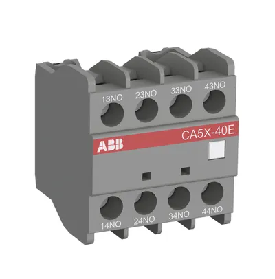 ABB 1SBN019040R1304 – CA5X-04U Auxiliary contact block ABB 1SBN019040R1304 – CA5X-04U Auxiliary contact block