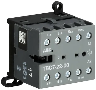 ABB GJL1313561R5005 – Mini Contactor TBC7 50 ... 90 V DC - 2 NO - 2 NC - Screw Terminals ABB GJL1313561R5005 – Mini Contactor TBC7 50 ... 90 V DC - 2 NO - 2 NC - Screw Terminals