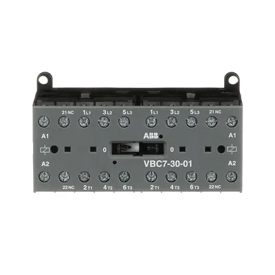 ABB GJL1313901R0011 – Mini Reversing Contactor VBC7 24 V DC - 3 NO - 0 NC - Screw Terminals ABB GJL1313901R0011 – Mini Reversing Contactor VBC7 24 V DC - 3 NO - 0 NC - Screw Terminals