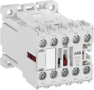 ABB 1SAH102138R9910 – MCRC040ARWJD-RAILMini Contactor Relay77 ... 137 V DC4NO0NCRing-Tongue Terminals ABB 1SAH102138R9910 – MCRC040ARWJD-RAILMini Contactor Relay77 ... 137 V DC4NO0NCRing-Tongue Terminals