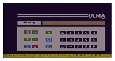 ULMA-ABS KEYBOARD OVERLAY HKWIS