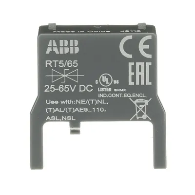 ABB 1SBN050020R1001 – RT5/65 Surge Suppressor ABB 1SBN050020R1001 – RT5/65 Surge Suppressor