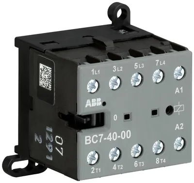 ABB GJL1313201R0001 – Mini Contactor BC7 24 V DC - 4 NO - 0 NC - Screw Terminals ABB GJL1313201R0001 – Mini Contactor BC7 24 V DC - 4 NO - 0 NC - Screw Terminals