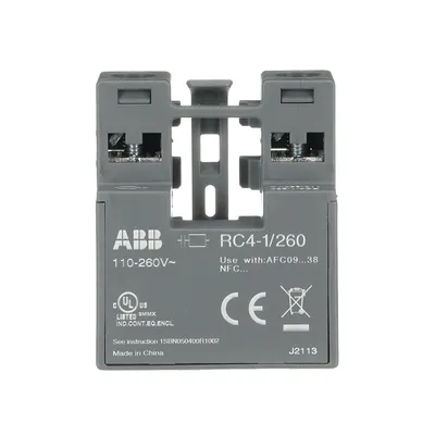 ABB 1SBN050400R1002 – RC4-1/260 Surge Suppressor ABB 1SBN050400R1002 – RC4-1/260 Surge Suppressor