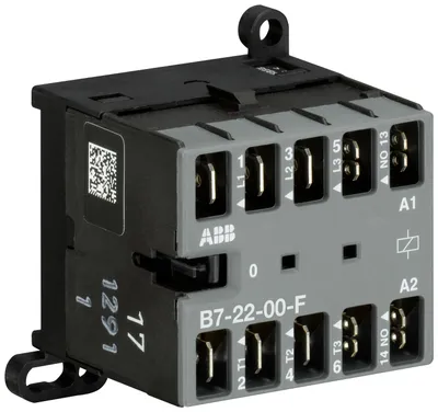 ABB GJL1311503R0001 – Mini Contactor B7 24 V AC - 2 NO - 2 NC - Flat-Pin Connections ABB GJL1311503R0001 – Mini Contactor B7 24 V AC - 2 NO - 2 NC - Flat-Pin Connections