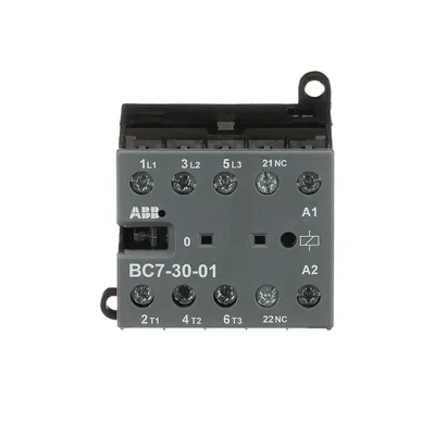 ABB GJL1313001R0011 – Mini Contactor BC7 24 V DC - 3 NO - 0 NC - Screw Terminals ABB GJL1313001R0011 – Mini Contactor BC7 24 V DC - 3 NO - 0 NC - Screw Terminals
