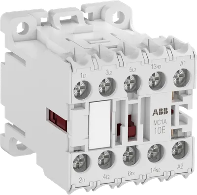 ABB 1SAL100175R9901 – Mini Contactor MC1 50 Hz 110 ... 115 V AC - 3 NO - 0 NC - Ring-Tongue Terminals ABB 1SAL100175R9901 – Mini Contactor MC1 50 Hz 110 ... 115 V AC - 3 NO - 0 NC - Ring-Tongue Terminals
