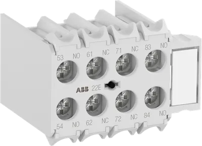 ABB 1SAL103353R9906 – MARN431AR Auxiliary Contact 3NO/1NC ring tongue terminal, front mounted ABB 1SAL103353R9906 – MARN431AR Auxiliary Contact 3NO/1NC ring tongue terminal, front mounted