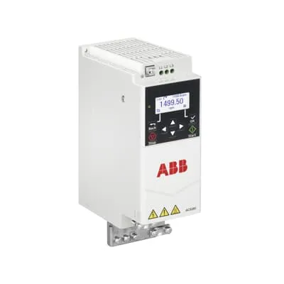 ABB ACS180-04S-09A8-2 – LV AC machinery drive module, IEC: Pn 2.2 kW, 9.8 A ( ) ABB ACS180-04S-09A8-2 – LV AC machinery drive module, IEC: Pn 2.2 kW, 9.8 A ( )