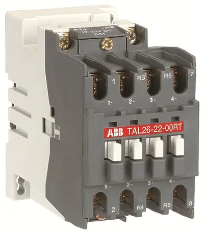 ABB 1SBL243560R5100 – TAL26-22-00RT 17-32V DC Contactor ABB 1SBL243560R5100 – TAL26-22-00RT 17-32V DC Contactor