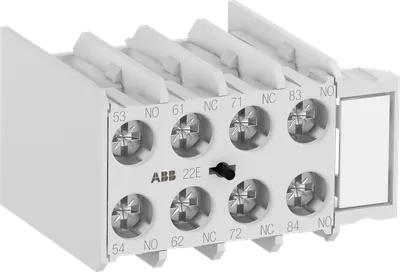 ABB 1SAL100997R9906 – MACN431AT Auxiliary Contact 3NO/1NC screw terminal, front mounted ABB 1SAL100997R9906 – MACN431AT Auxiliary Contact 3NO/1NC screw terminal, front mounted