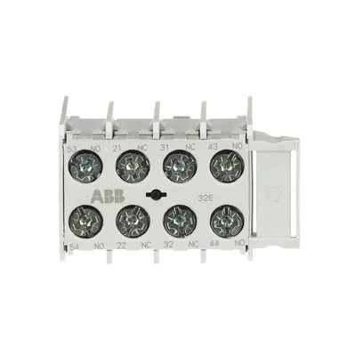 ABB 1SAL100996R9906 – MACN422AT Auxiliary Contact 2NO/2NC screw terminal, front mounted ABB 1SAL100996R9906 – MACN422AT Auxiliary Contact 2NO/2NC screw terminal, front mounted