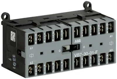 ABB GJL1311903R0011 – Mini Reversing Contactor VB7 24 V AC - 3 NO - 0 NC - Flat-Pin Connections ABB GJL1311903R0011 – Mini Reversing Contactor VB7 24 V AC - 3 NO - 0 NC - Flat-Pin Connections