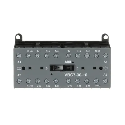 ABB GJL1313901R0101 – Mini Reversing Contactor VBC7 24 V DC - 3 NO - 0 NC - Screw Terminals ABB GJL1313901R0101 – Mini Reversing Contactor VBC7 24 V DC - 3 NO - 0 NC - Screw Terminals