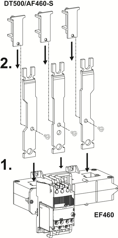 ABB 1SAX801902R1011 – DT800/AF750-S Mounting Kit ABB 1SAX801902R1011 – DT800/AF750-S Mounting Kit