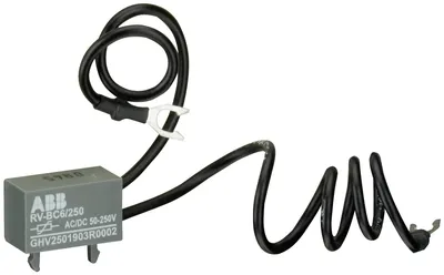 ABB GHV2501902R0002 – RV-BC6/60 Varistor Surge Suppressor 24 … 60 V DC, screw terminal ABB GHV2501902R0002 – RV-BC6/60 Varistor Surge Suppressor 24 … 60 V DC, screw terminal