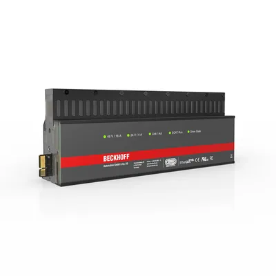 Beckhoff AT2100 – Motor module with integrated NCT functionality, straight, without infeed Beckhoff AT2100 – Motor module with integrated NCT functionality, straight, without infeed