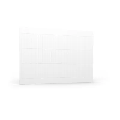 Push-in strips for labels, A4 sheet, pre-punched, 46.6 x 7 mm