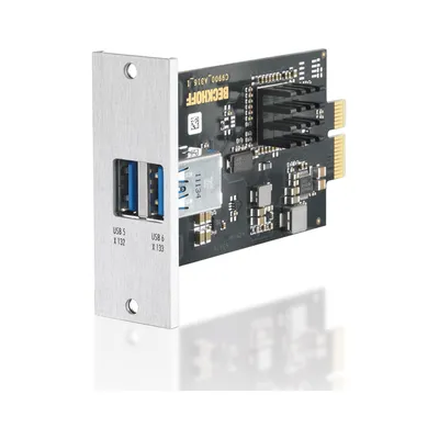 Beckhoff C9900-E277 – USB 3.0 PCIe® module, 2 channels Beckhoff C9900-E277 – USB 3.0 PCIe® module, 2 channels