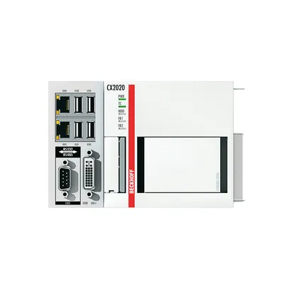 Beckhoff CX2020-M930 – PROFINET RT, controller interface, Ethernet (2 x RJ45 switch) Beckhoff CX2020-M930 – PROFINET RT, controller interface, Ethernet (2 x RJ45 switch)