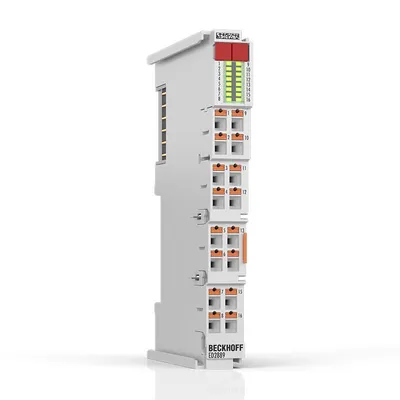 EtherCAT Terminal, 16-channel digital output, 24 V DC, 0.5 A, ground switching, push-in