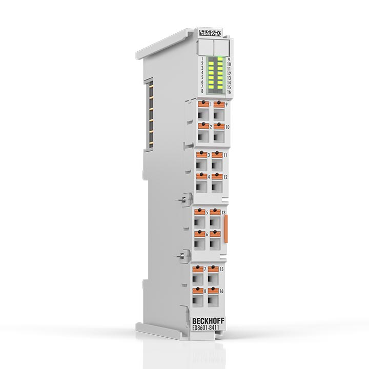 EtherCAT Terminal, 12-channel multi interface, 8 x DI, 1 x CNT, 4 x DO, 2 x PWM, 1 x AI, 1 x AO, 1 x ENC AB, push-in