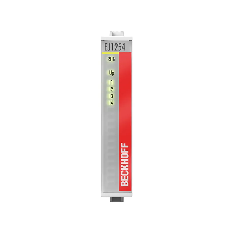 EtherCAT plug-in module, 4-channel digital input, 24 V DC, 1 µs, timestamp