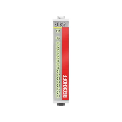 EtherCAT plug-in module, 8-channel digital input + 8-channel digital output, 24 V DC, 3 ms, 0.5 A