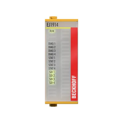 EtherCAT plug-in module, 4-channel digital input, 24 V DC, TwinSAFE, TwinSAFE Logic