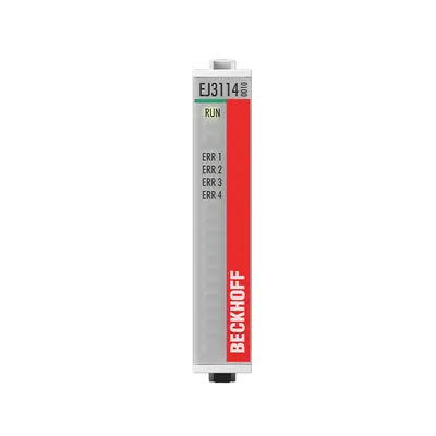 EtherCAT plug-in module, 4-channel analog input, current, ±20 mA, 16 bit, differential, high-precision