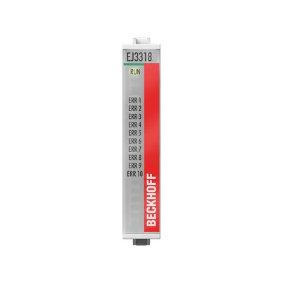 EtherCAT plug-in module, 8-channel analog input, temperature, thermocouple, 16 bit