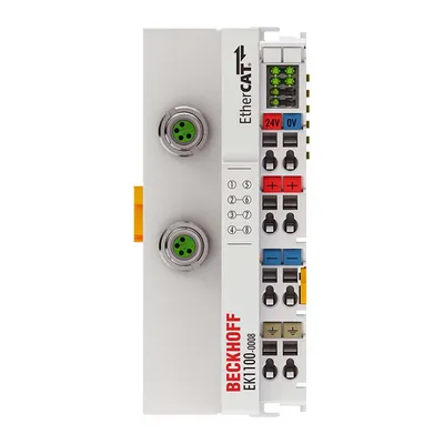 Beckhoff EK1100-0008 – EtherCAT Coupler with M8 connection Beckhoff EK1100-0008 – EtherCAT Coupler with M8 connection