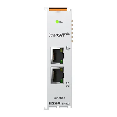 Beckhoff EK1122 – 2-port EtherCAT junction Beckhoff EK1122 – 2-port EtherCAT junction