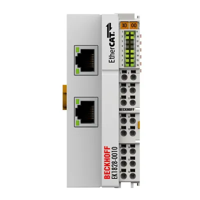 Beckhoff EK1828-0010 – EtherCAT Coupler with integrated digital outputs Beckhoff EK1828-0010 – EtherCAT Coupler with integrated digital outputs