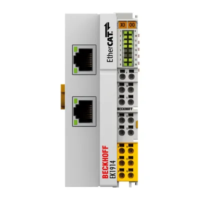 Beckhoff EK1914 – EtherCAT Coupler with integrated digital standard and safety I/Os Beckhoff EK1914 – EtherCAT Coupler with integrated digital standard and safety I/Os