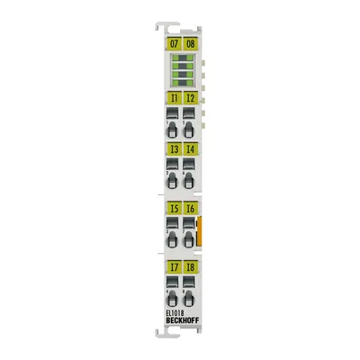 EtherCAT Terminal, 8-channel digital input, 24 V DC, 10 µs