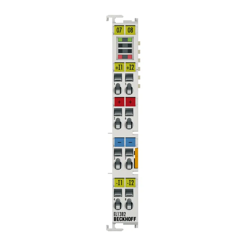EtherCAT Terminal, 2-channel digital input, thermistor, 30 ms