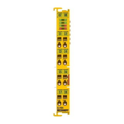EtherCAT Terminal, 4-channel digital input, 24 V DC, TwinSAFE