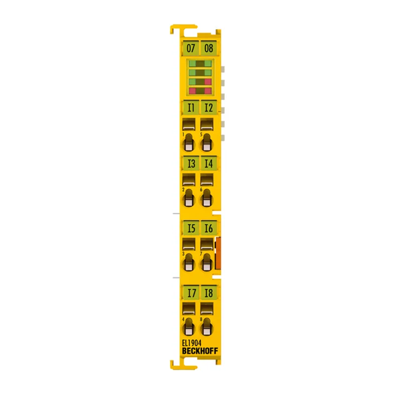 EtherCAT Terminal, 4-channel digital input, 24 V DC, TwinSAFE