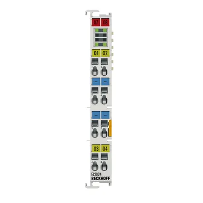 EtherCAT Terminal, 4-channel digital output, 24 V DC, 2 A