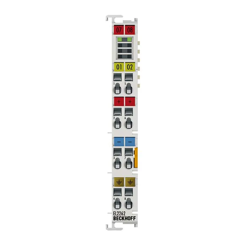 EtherCAT Terminal, 2-channel digital output, 24 V DC, 0.5 A, oversampling