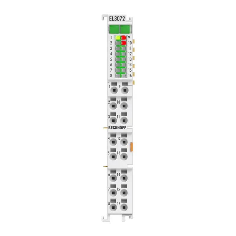 EtherCAT Terminal, 2-channel analog input, multi-function, ±10 V, ±20 mA, 16 bit, single-ended, 2 ksps