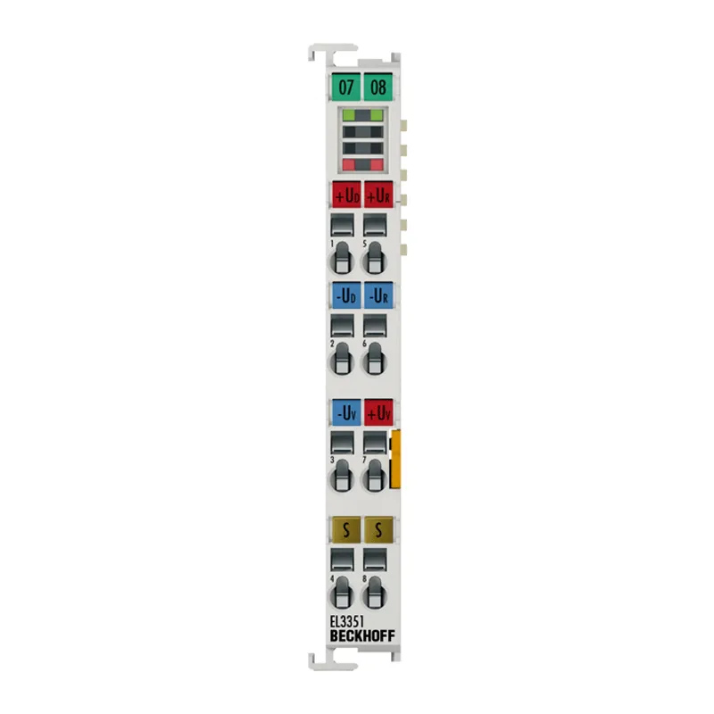 EtherCAT Terminal, 1-channel analog input, measuring bridge, full bridge, 16 bit