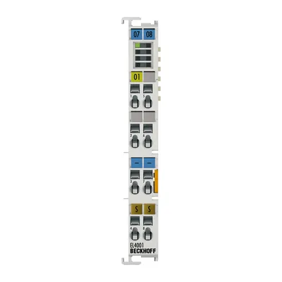 Beckhoff EL4001 – EtherCAT Terminal, 1-channel analog output, voltage, 0…10 V, 12 bit Beckhoff EL4001 – EtherCAT Terminal, 1-channel analog output, voltage, 0…10 V, 12 bit