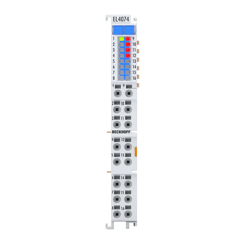 EtherCAT Terminal, 4-channel analog output, multi-function, ±10 V, ±20 mA, 16 bit, 2 ksps