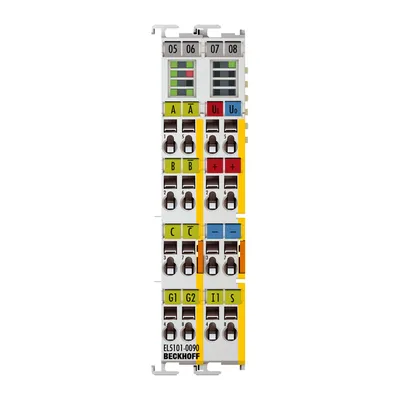 EtherCAT Terminal, 1-channel encoder interface, incremental, 5 V DC (DIFF RS422, TTL), 1 MHz, TwinSAFE SC