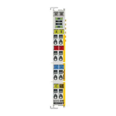 EtherCAT Terminal, 1-channel encoder interface, incremental, 24 V DC HTL, 100 kHz, TwinSAFE SC