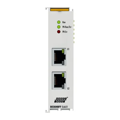 EtherCAT Terminal, 2-port communication interface, PROFINET RT, controller